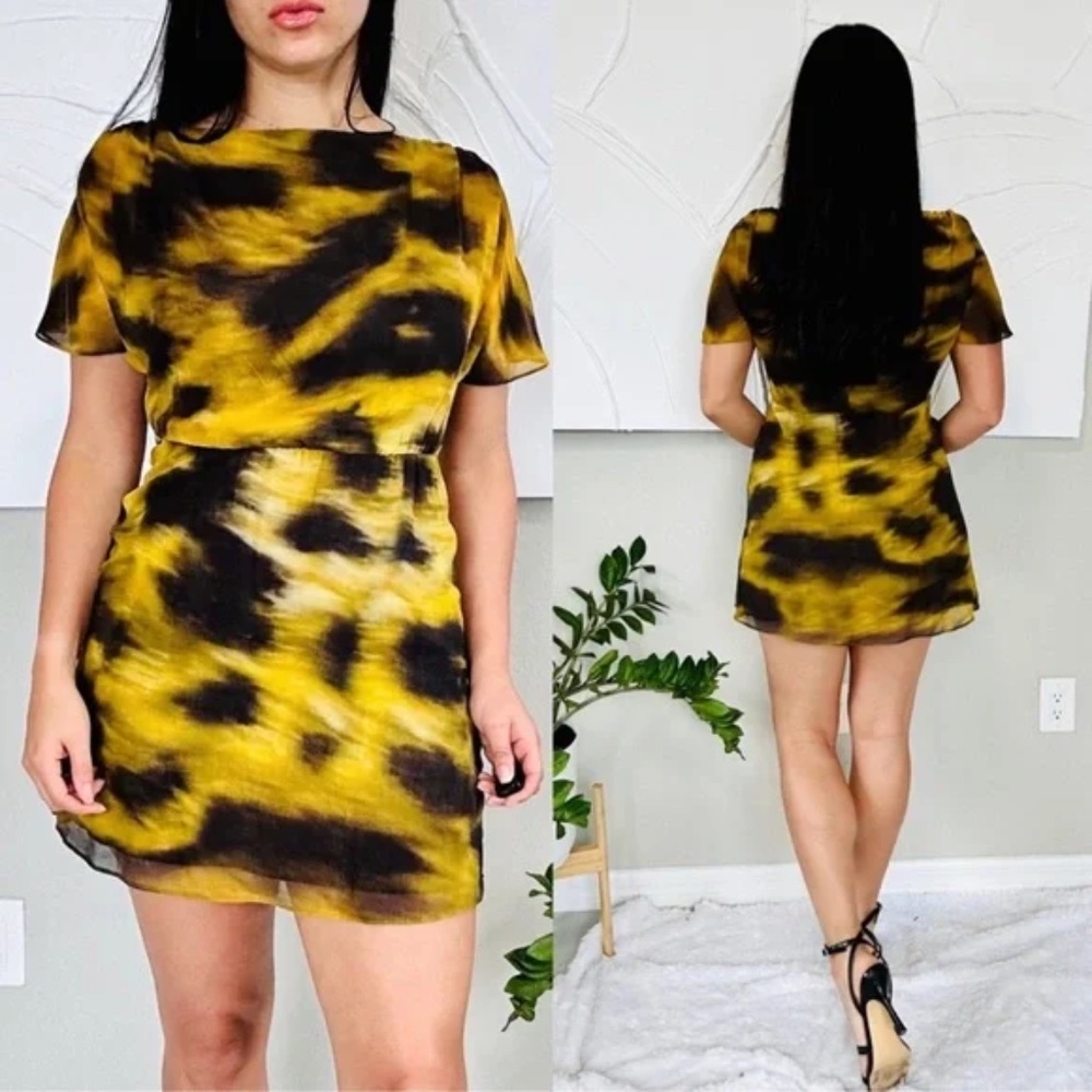 Alive + Olivia Silk Mini Dress